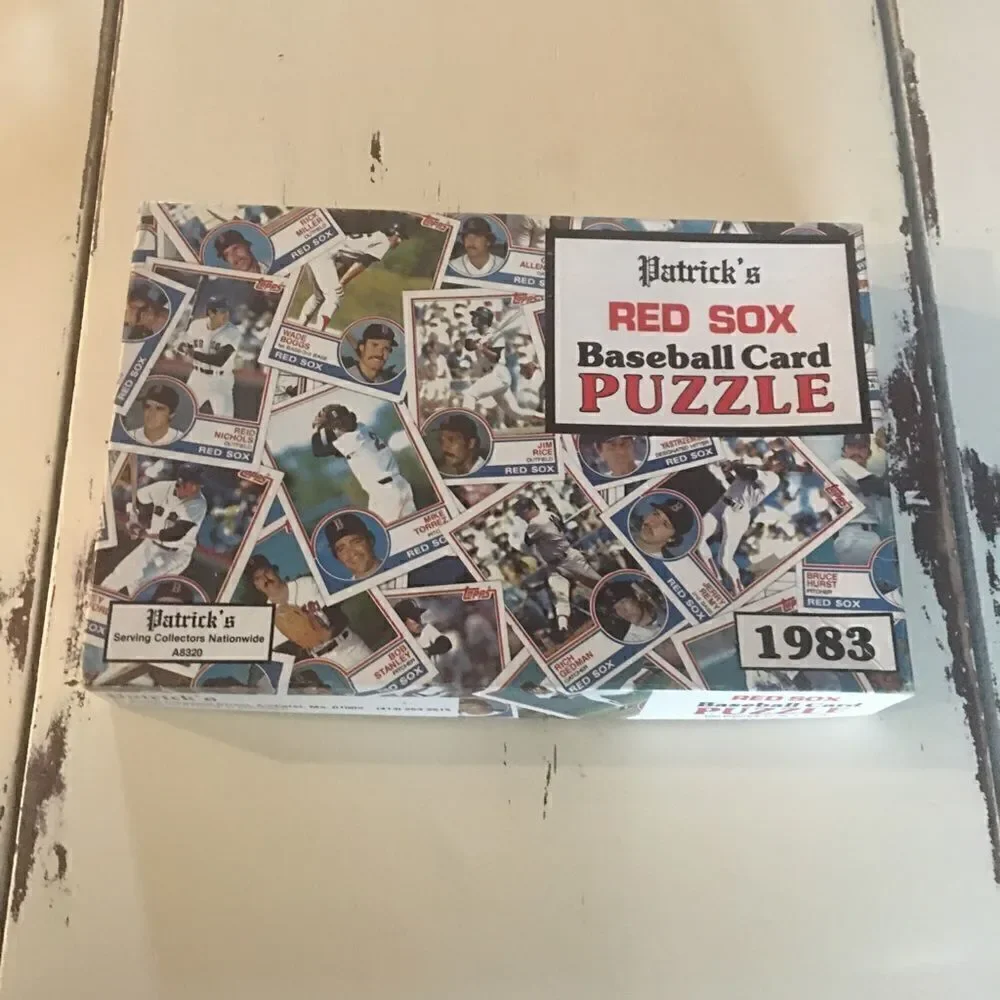 1983 Vintage Boston Red Sox puzzle
